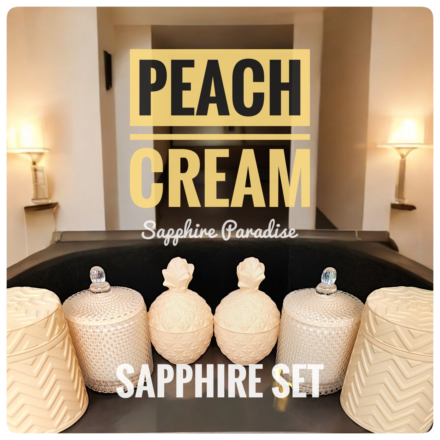 Sapphire Set (Peach)